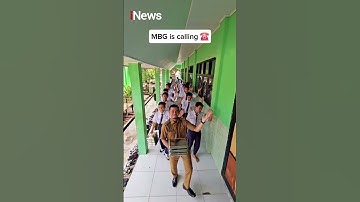 VIRAL! Tingkah Lucu Penerima Makan Bergizi Gratis #shorts
