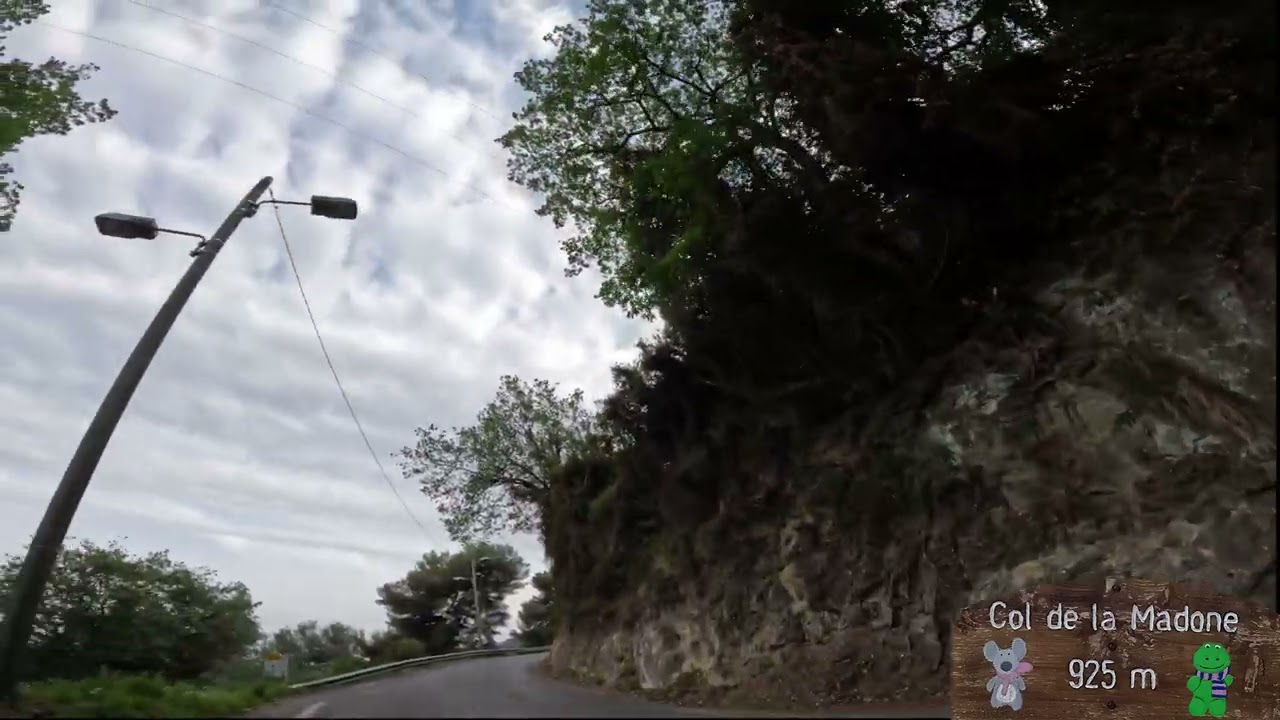 Col de la Madone (Climb from Menton)