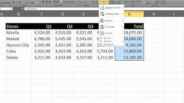 Office Excel 2010 Sparklines Demo