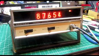 Heathkit IB1101 Frequency Counter: History, Restoration, Demonstration, Theory, Light Shield