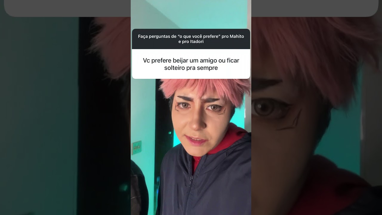 ITADORI E MAHITO RESPONDEM!! #cosplay #jujutsukaisen @Nandalorenzine