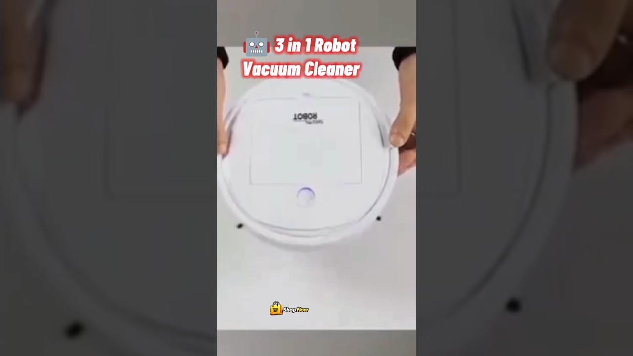 Robot Vacuum Cleaner with USB Smart Floor Cleaning Feature