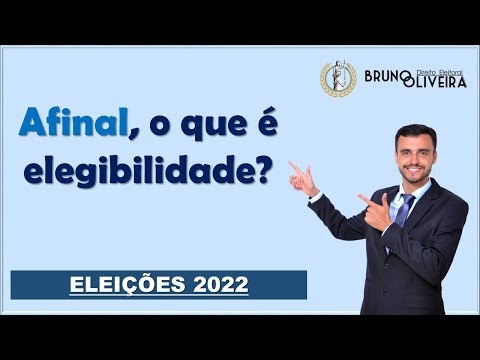 Vídeo: Qual é o significado de reelegibilidade?