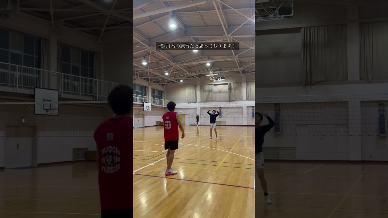 迷ったら飛び込んできて#バレーボール#ムッパチャンネル#ハイキュー