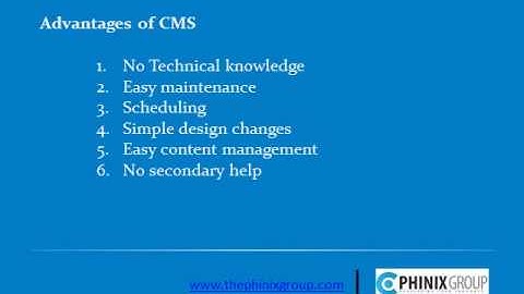 Top 5 Content Management Systems