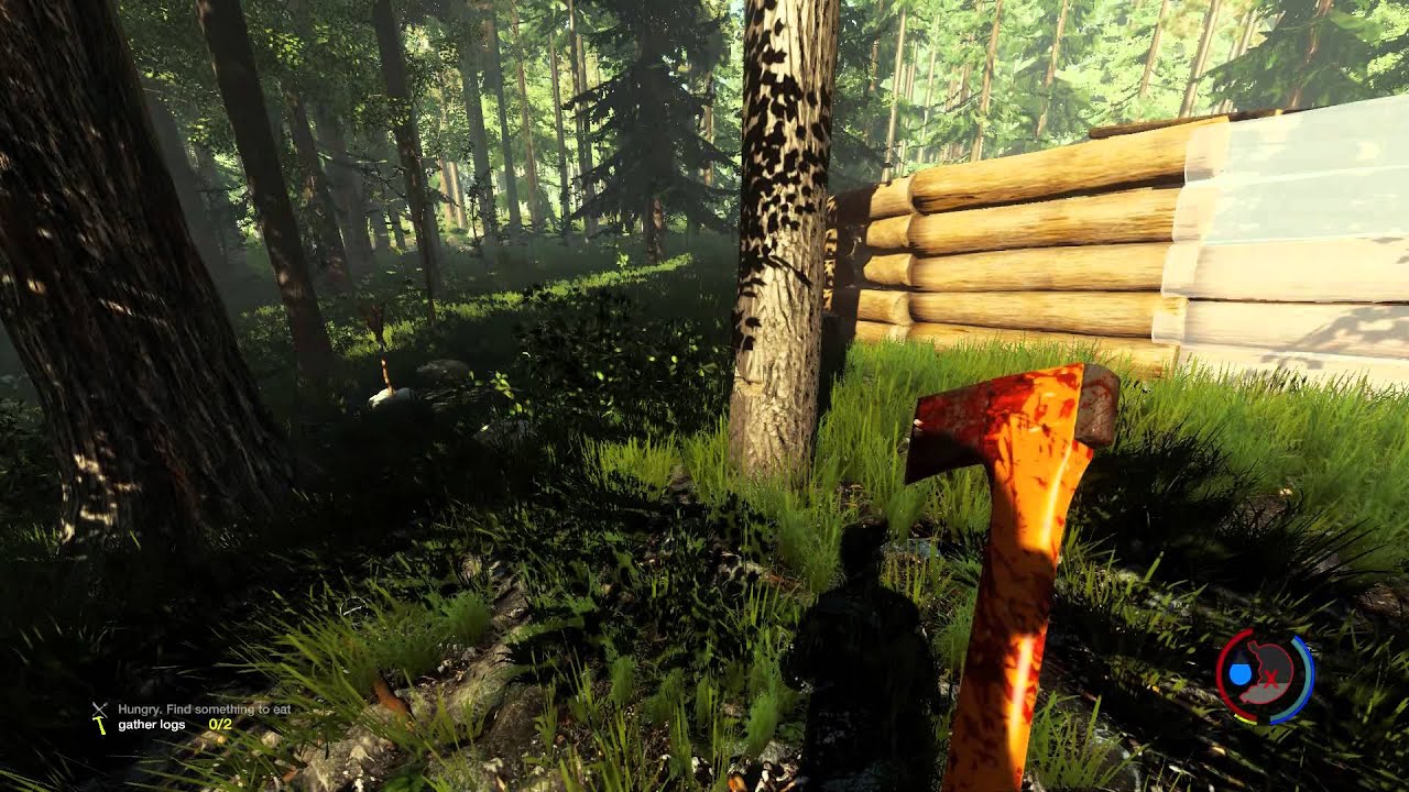 The forest крест
