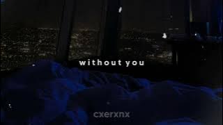 isabel larosa - without you (sped up   reverb)