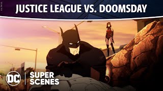 THE DEATH OF SUPERMAN - Justice League vs. Doomsday | Super Scenes | DC