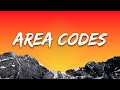 Kali - Area Codes (Lyrics)