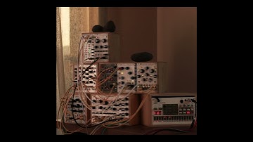 Eurorack Modular Synthesizer + Volca Ambient / Rings Grids Steppy #Shorts