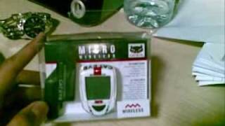 Cateye Micro Wireless CycloComputer Unboxing and Set-Up