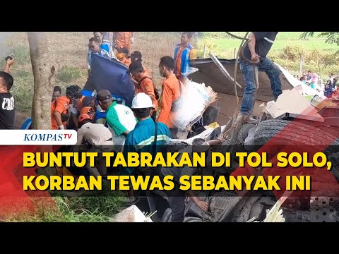 Kecelakaan Beruntun di Tol Semarang-Solo Hari Ini, Korban Meninggal 8 Orang!