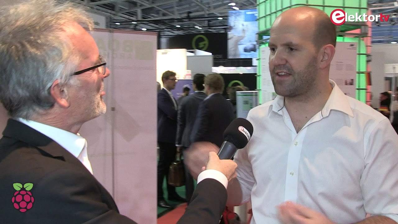 elektron Interview with Eben Upton (Raspberry Pi) at Electronica 2018