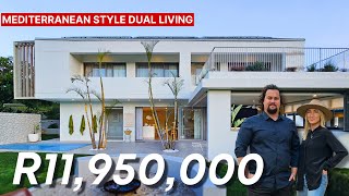 LUXURY HOME TOUR IN ZULULAMI COASTAL ESTATE BALLITO- 5 BEDROOM & DUAL LIVING ✨️ MEDITERRANEAN STYLE