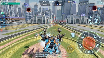 Extermination Stage 1 with Nether. Platina. - War Robots. PC Gameplay