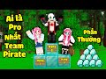 MỀU THỬ THÁCH 24 GIỜ LÀM NGƯỜI MẠNH NHẤT TEAM PIRATE*ĐẤU TRƯỜNG SINH TỬ CỦA REDHOOD TRONG MINECRAFT