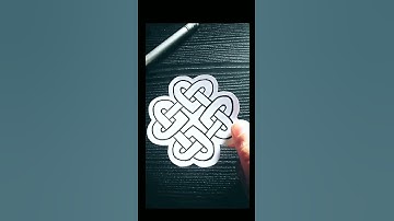 #art #artist #tutorial #celticknot #celticart how to make a Celtic knot drawing||celticknot tutorial