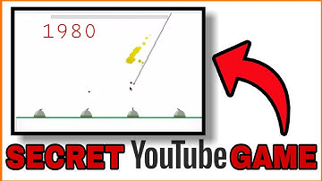 YouTube used to have a hidden game... (Missile Command 1980 Easter egg)