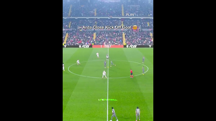 Arda Guler Almost Scored A Kick Off Goal🥶🤯 #shorts #football #soccer