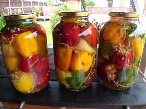 Фаршированный болгарский перец по-азербайджански