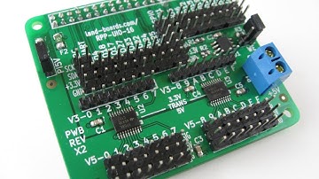 Land Boards - RPP-UIO-16 - Raspberry Pi B+ 16 bit I/O card