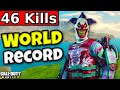 46 KILLS "WORLD RECORD" Solo vs Squads | Call of Duty Mobile Battle Royale