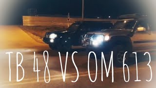 Два PATROL Рестайла TB48 vs OM613 (om606 в следующем видео)