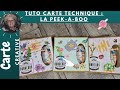  tutoriel carte technique carte coup doeil ou peek a boo tutoriel carte scrap a63