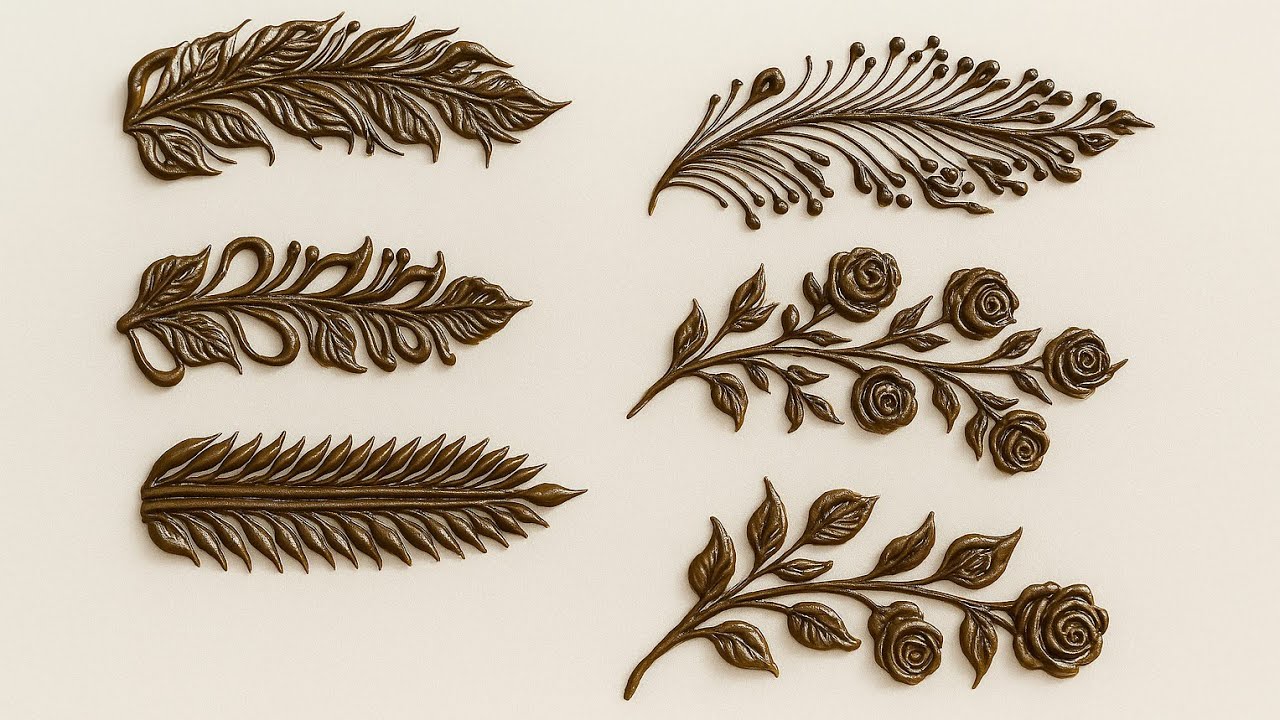 Learn Basic to Advanced Henna Vines/Leaves 🌿 Mehndi Class Daily 16 | Easy Mehndi Designs