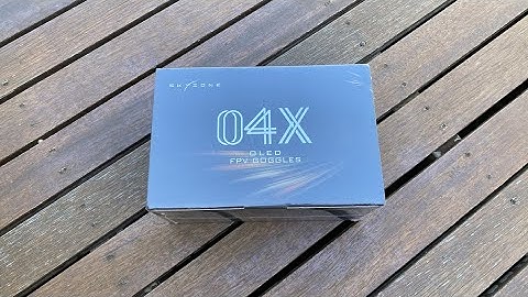 Skyzone Sky04X - Unboxing