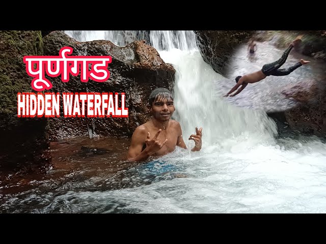 HIDDEN WATER FALL IN PURNAGAD💦 | DJ entertainment | #vlog #waterfall #purnagad class=