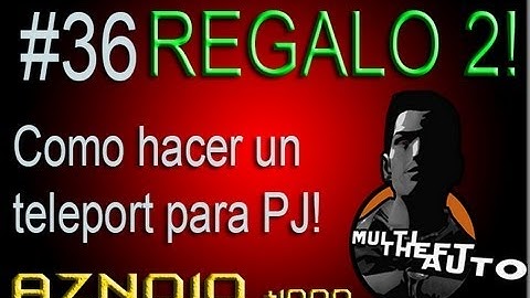 Como hacer un teleport para personajes MTA SA [Regalo 2 +1000 sus]