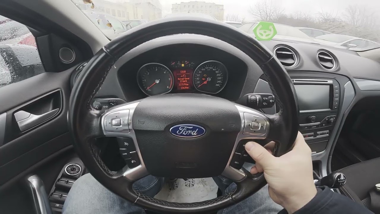 FORD Mondeo Duratorq – Как включить и выключить ограничитель скорости