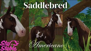 Comprando una NUEVA RAZA de caballo: SADDLEBRED AMERICANO | STAR STABLE ONLINE