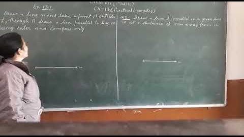 Class 7th maths ch.13(Practical geometry)ex.13A question 1 and 2