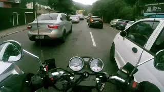 Suzuki Intruder 125 - Batidas Discussôes e Fechadas de Moto - sjcam - sj8 pro