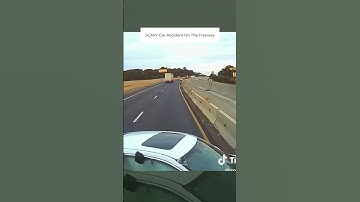 Scary accident on the freeway — one sudden lane change and everything went downhill fast.