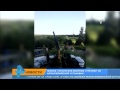 Пьяные украинские военные стреляют из артиллерийской установки