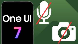 How to BLOCK Camera & Microphone Access with One UI 7 on All Samsung Galaxy Devices? screenshot 1