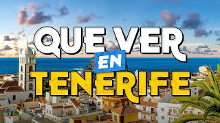 🧳️ TOP 10 Que Ver en Tenerife ✈️ Guía Turística Que Hacer en Tenerife