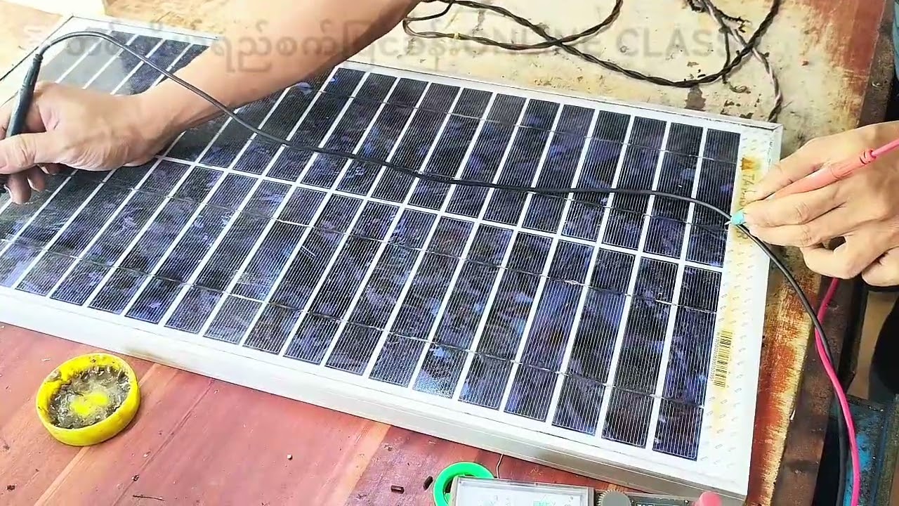 ဆိုလာပြားအလုပ်လုပ်ပုံရှင်းပြခြင်း။ အပိုင်း ( 2 )