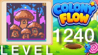 Colony Flow Level 1240 walkthrough (Hard) solution 