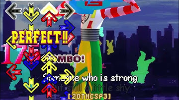 DDR 3rdMIX: "CARTOON HEROES (Speedy Mix)" (swapped Anniversary Remix Challenge chart)