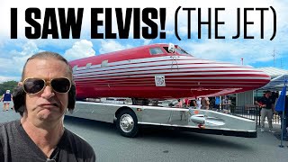 I saw Elvis! The Jet. Follow along as I take a tour inside!