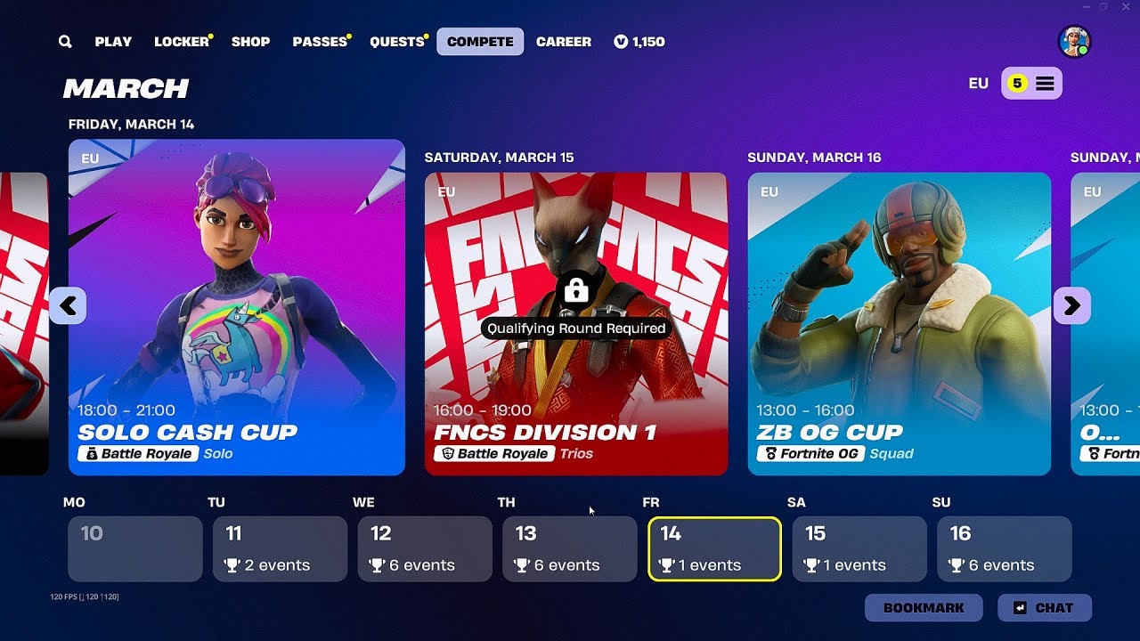 How To Join Fortnite Chapter 6 Season 2 Tournaments, Cash Cups & FNCS ...