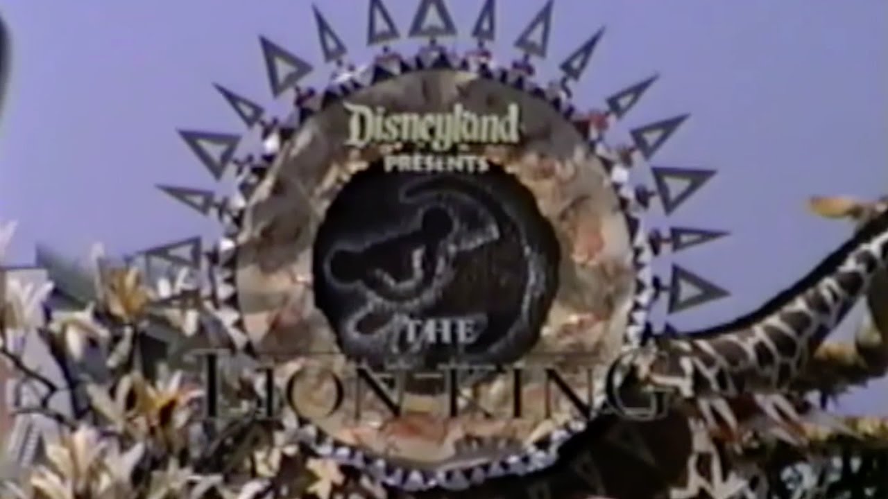 The Lion King Celebration at Disneyland (1994)
