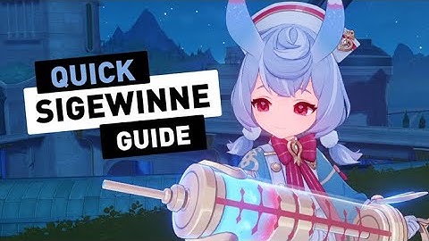 C0 to C6 Sigewinne Guide in 5 Minutes