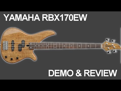 yamaha-rbx170ew-bass-guitar-demo-and-review