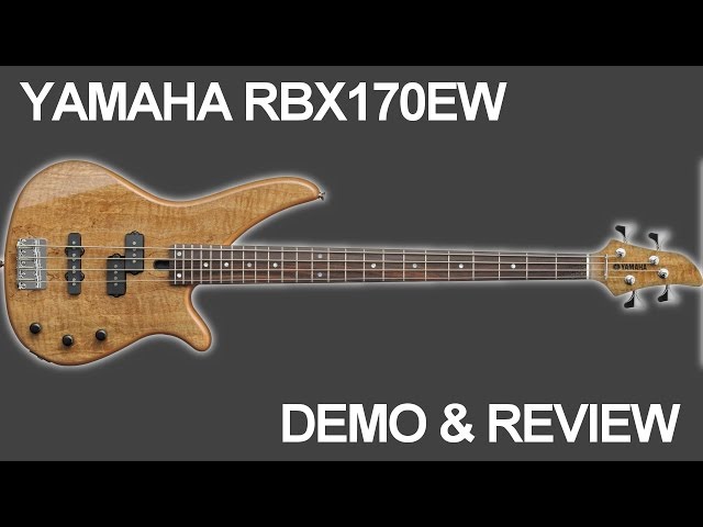 Yamaha RBX170EW Bass Guitar Demo and Review - YouTube
