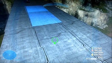 Halo Reach Forge Tutorials (1) "Air Bridge Glitch"